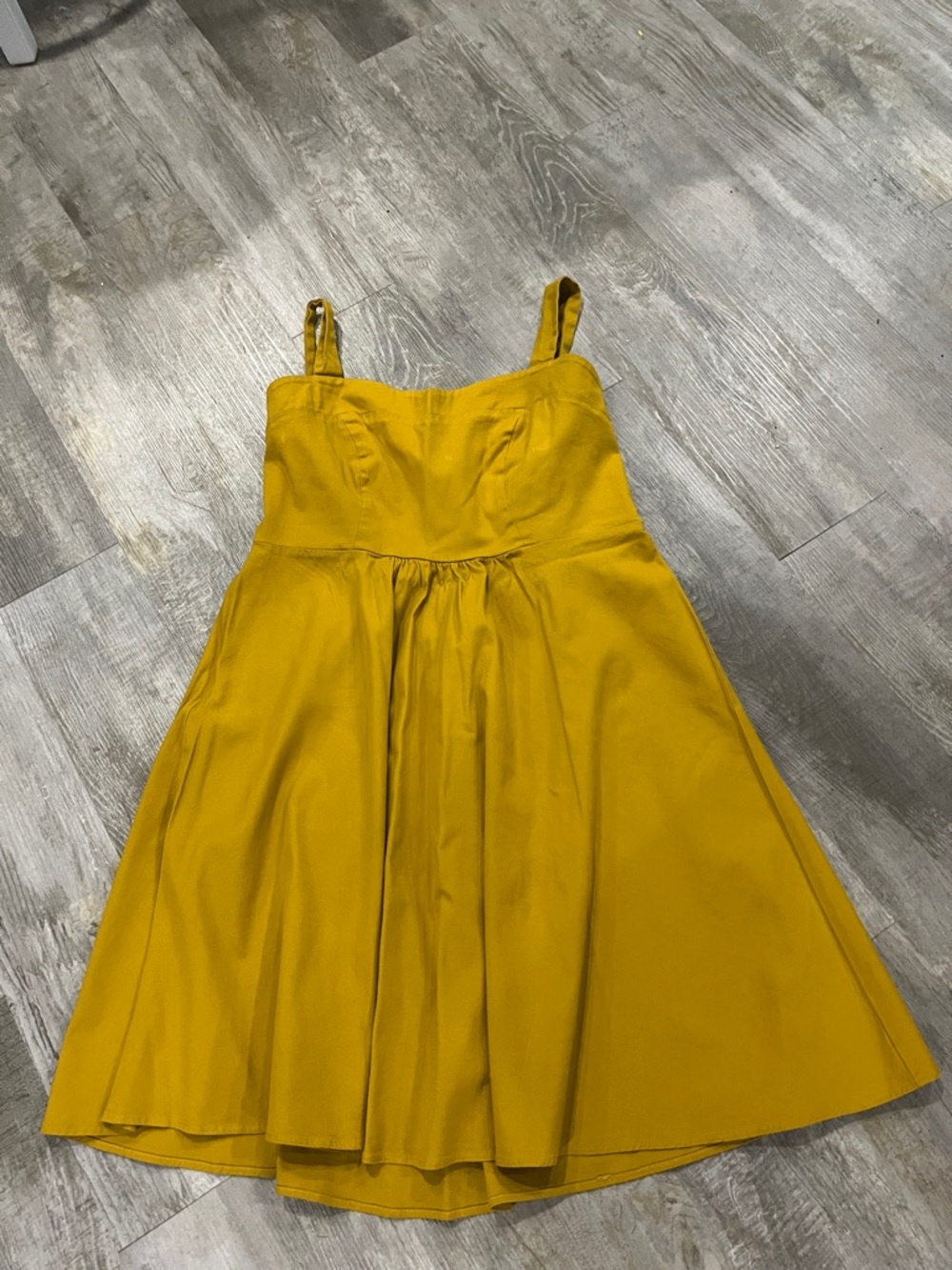 Topdress dress Mustard Yellow A-line dress 👗